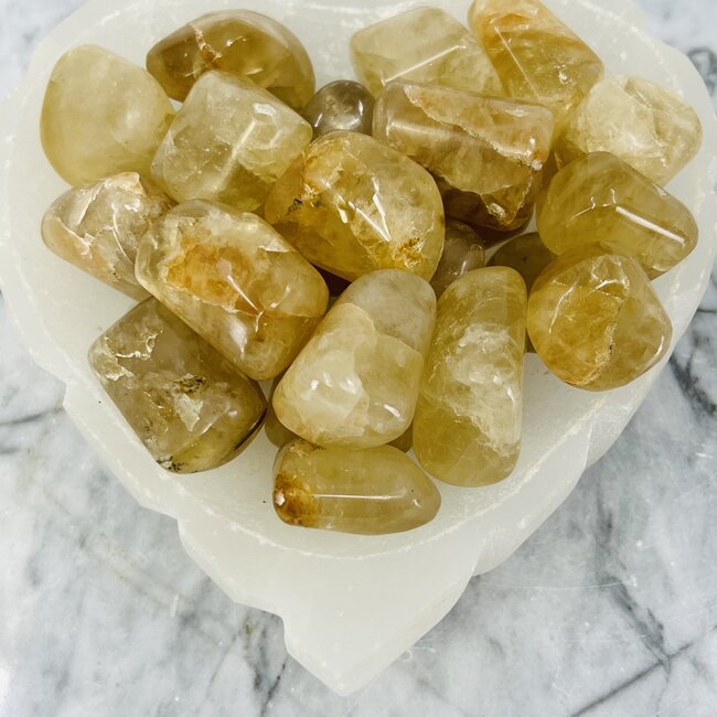 Congo Citrine (Kundalini Quartz) - Jumbo Large Tumbled Smooth