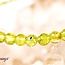Green Peridot Bracelets - 4mm Mini