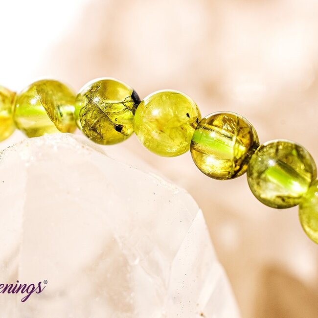 Green Peridot Bracelets - 4mm Mini