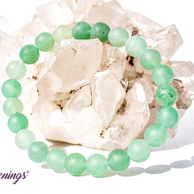 Green Aventurine (Matte) Bracelets - 8mm