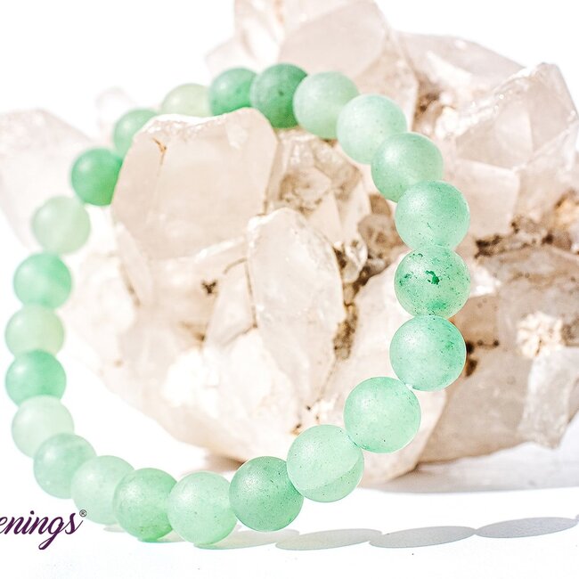 Green Aventurine (Matte) Bracelets - 8mm