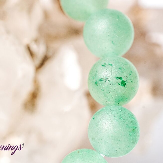 Green Aventurine (Matte) Bracelets - 8mm