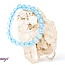 Blue Chalcedony Bracelets - 7-8mm