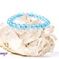 Blue Chalcedony Bracelets - 7-8mm