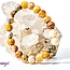 Crazy Lace Agate Bracelets - 8mm