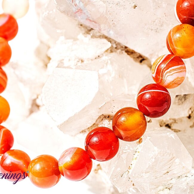 Carnelian Bracelets - 8mm
