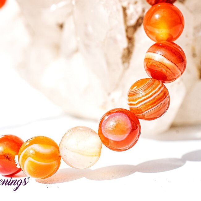 Carnelian Bracelets - 8mm