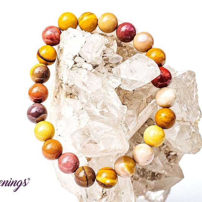 Mookaite (Mookite Mooakite Mook) Jasper Bracelets - 8mm