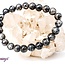 Black Labradorite (Larvikite) Bracelets - 8mm