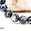 Black Labradorite (Larvakite) Bracelet-8mm