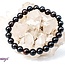 Black Agate Bracelets - 6 - 8mm