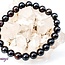 Black Agate Bracelet- 8mm