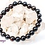 Black Agate Bracelets - 6 - 8mm