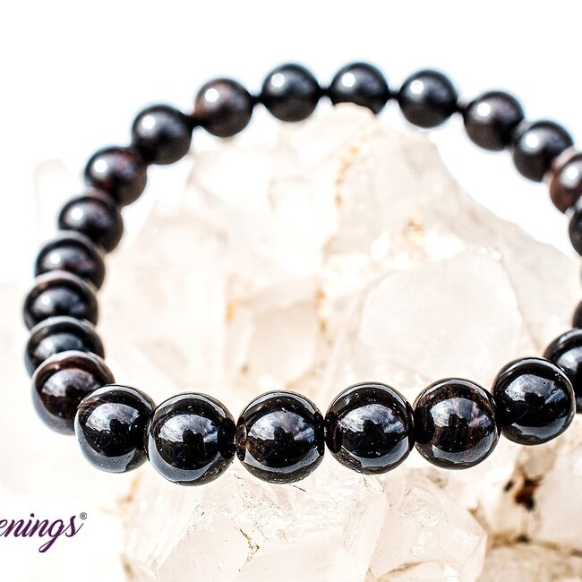Black Agate Bracelets - 8mm