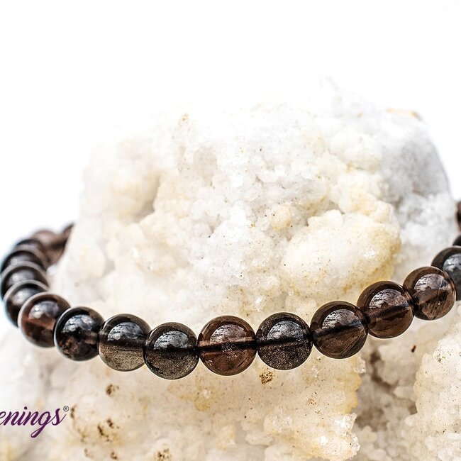 Indonesian Tektite (Agni Manitite Pearl of Fire) Bracelets - 6mm