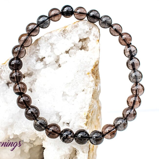 Indonesian Tektite (Agni Manitite Pearl of Fire) Bracelets - 6mm