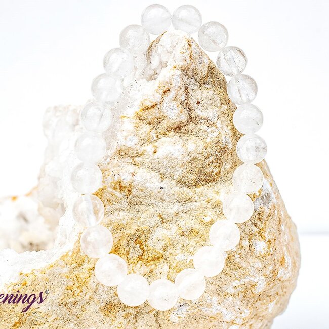 Clear (Crystal) Quartz Bracelets - 8mm