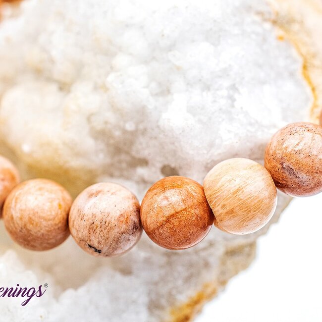 Sunstone (Heliolite) Bracelets - 8mm