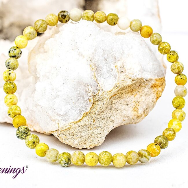 Yellow Turquoise Bracelets - 4mm Mini