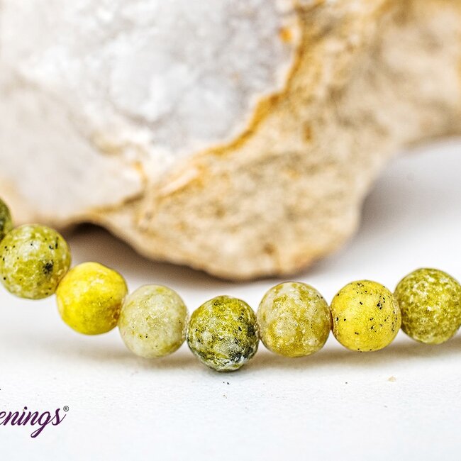 Yellow Turquoise Bracelets - 4mm Mini
