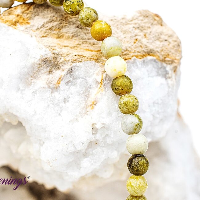 Yellow Turquoise Bracelets - 4mm Mini