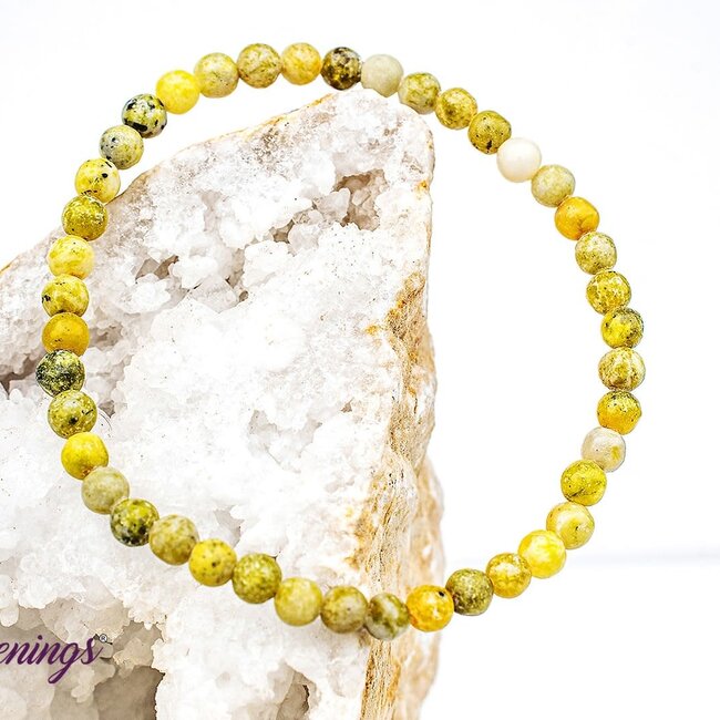 Yellow Turquoise Bracelets - 4mm Mini