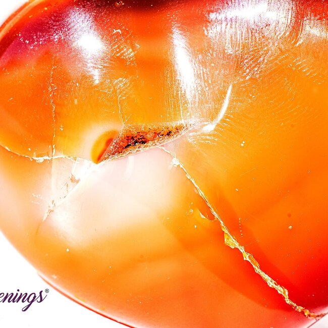 Carnelian Hearts - Large