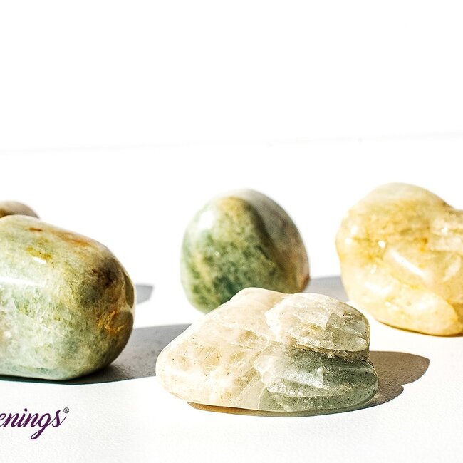 Mix Aquamarine - Tumbled Green & Yellow