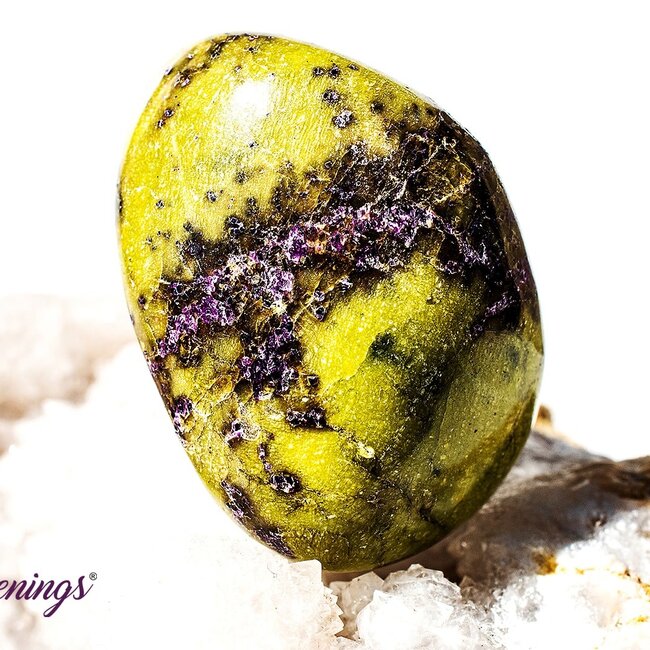 Stichtite in Serpentine (Atlantasite Atlantisite Tasmanite) - Tumbled