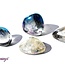 Rainbow (Titanium) Blue Aura Clear Quartz - Tumbled