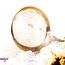 Orange (Sunset) Aura Clear (Crystal) Quartz - Tumbled