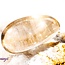 Orange (Sunset) Aura Clear (Crystal) Quartz - Tumbled