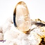 Orange (Sunset) Aura Clear (Crystal) Quartz - Tumbled