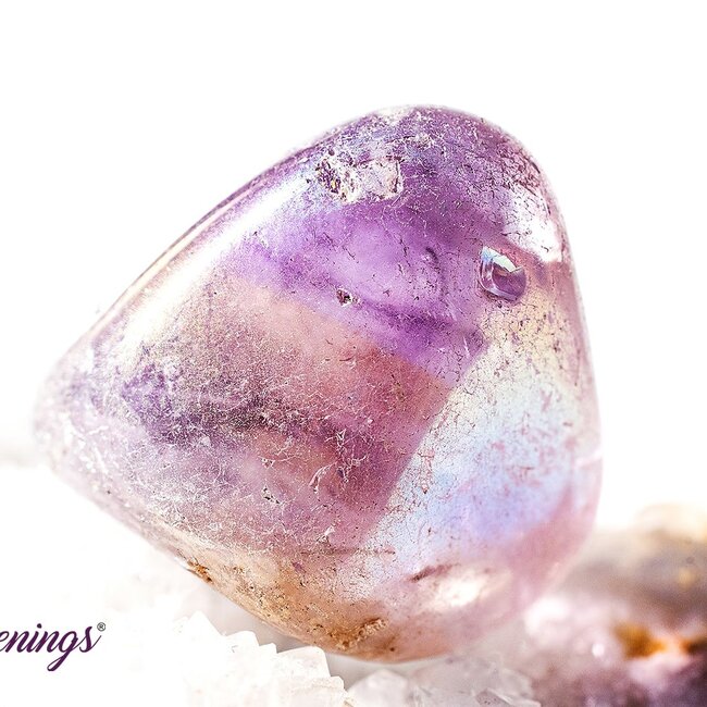 Aura Amethyst Quartz - Tumbled Smooth