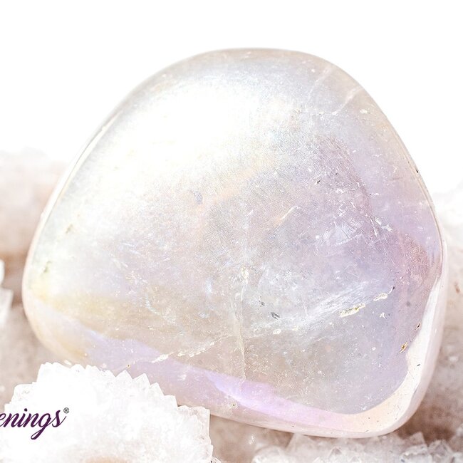 Aura Amethyst Quartz - Tumbled Smooth