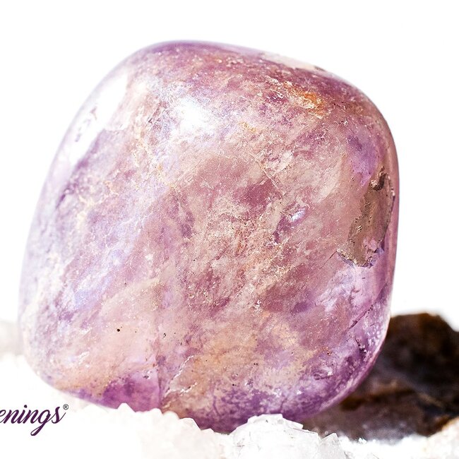 Aura Amethyst Quartz - Tumbled Smooth