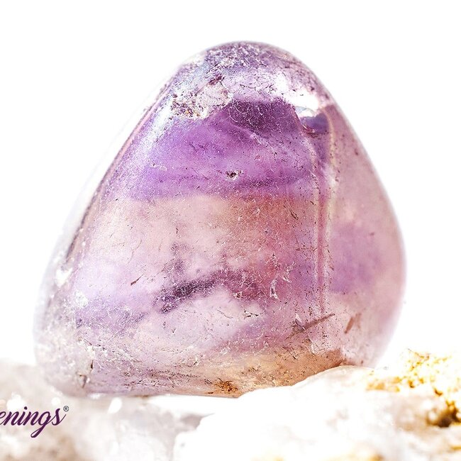 Aura Amethyst Quartz - Tumbled Smooth