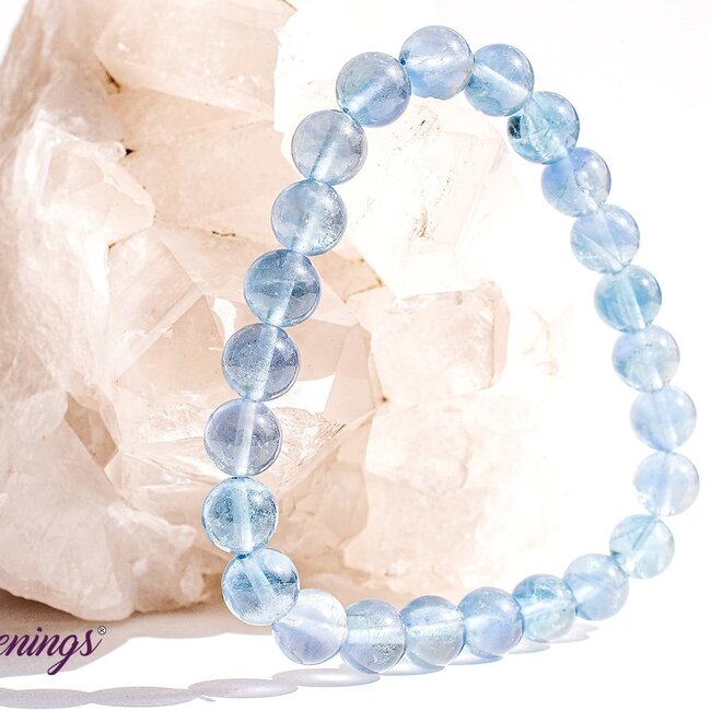 Blue Fluorite Bracelets - 8mm (AAA Grade)