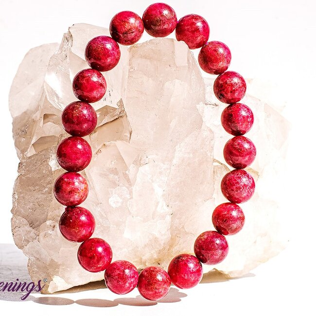 Rhodonite (AAA Grade) Bracelets - 10 - 12mm