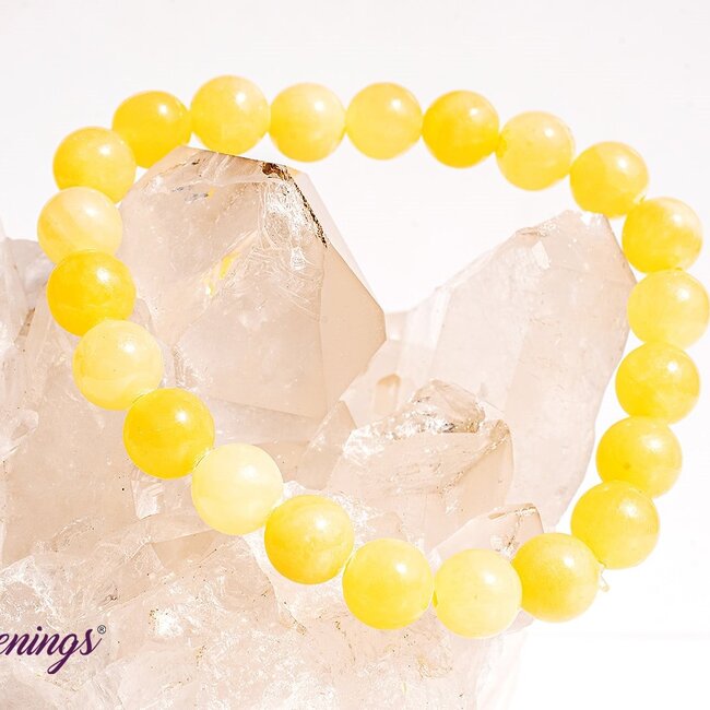 Yellow Calcite Bracelets - 8mm