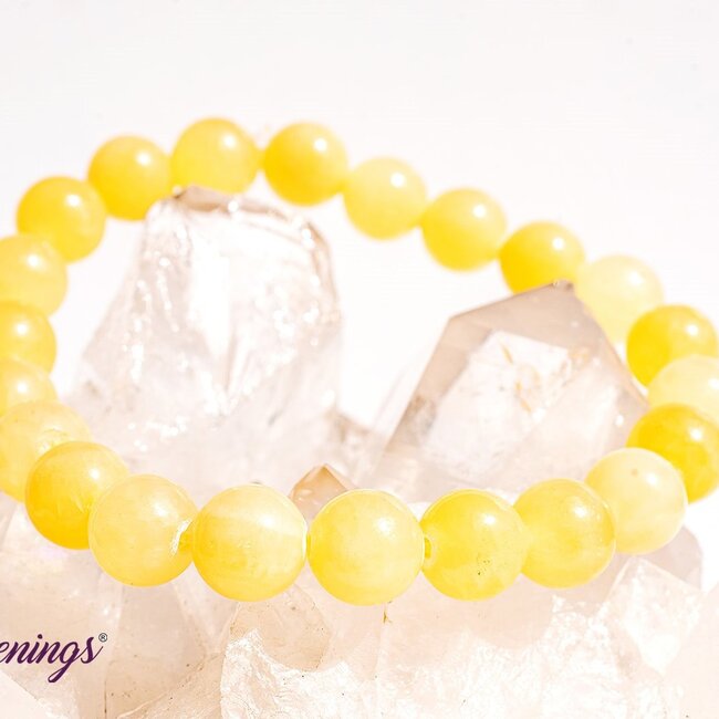 Yellow Calcite Bracelets - 8mm