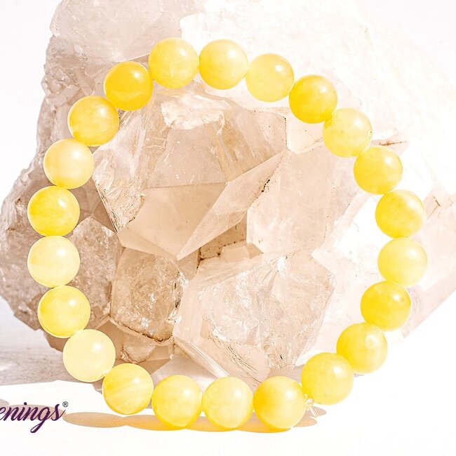 Yellow Calcite Bracelets - 8mm