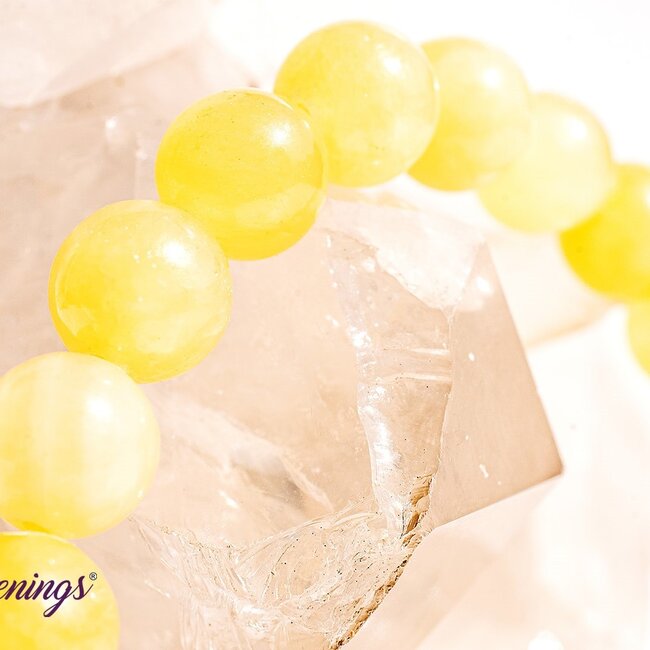 Yellow Calcite Bracelets - 8mm