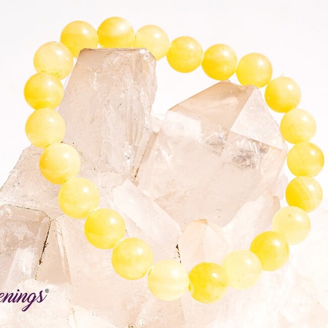 Yellow Calcite Bracelets - 8mm