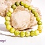 Green Serpentine Bracelet - 8mm