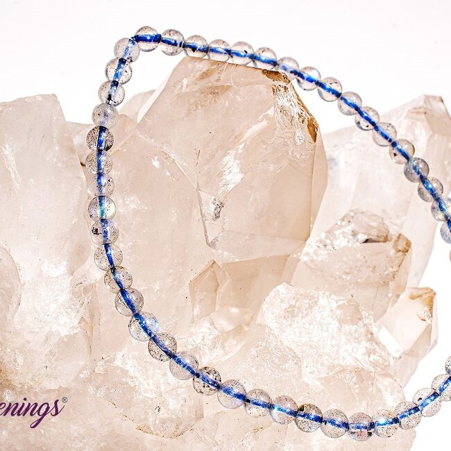 Blue Labradorite Bracelets - 3-4mm Mini