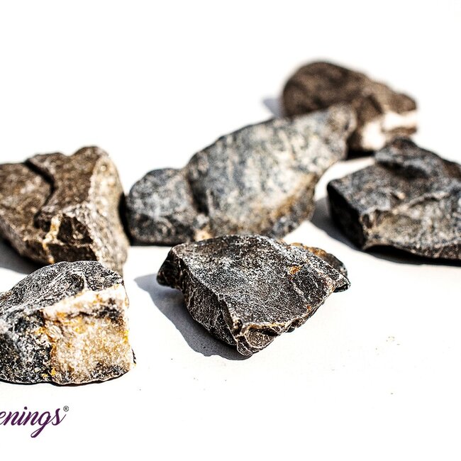 Master Shammanite, Black Calcite - Rough Raw Natural