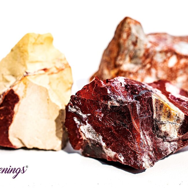 Brecciated Red Jasper -  Rough Raw Natural