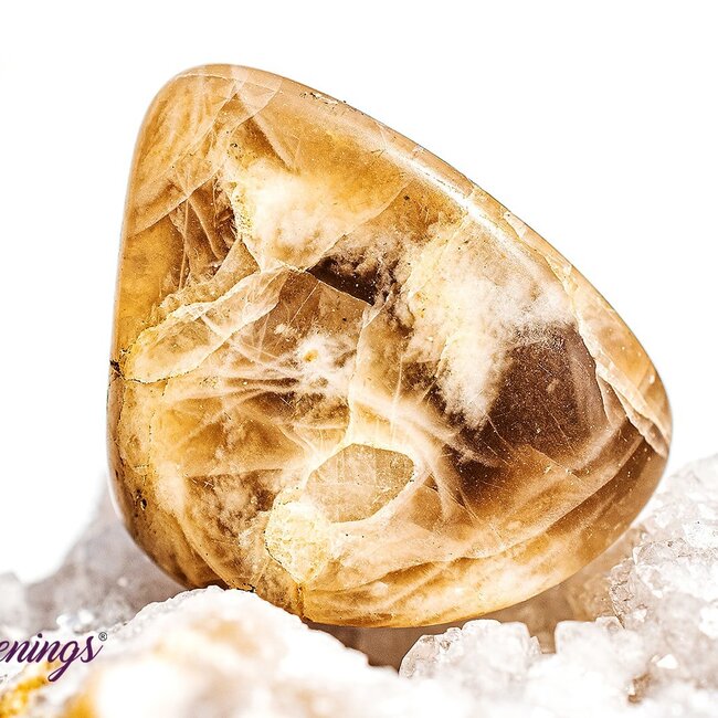 Black Moonstone - Tumbled