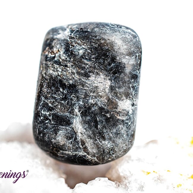 Black Labradorite (Larvikite) - Tumbled